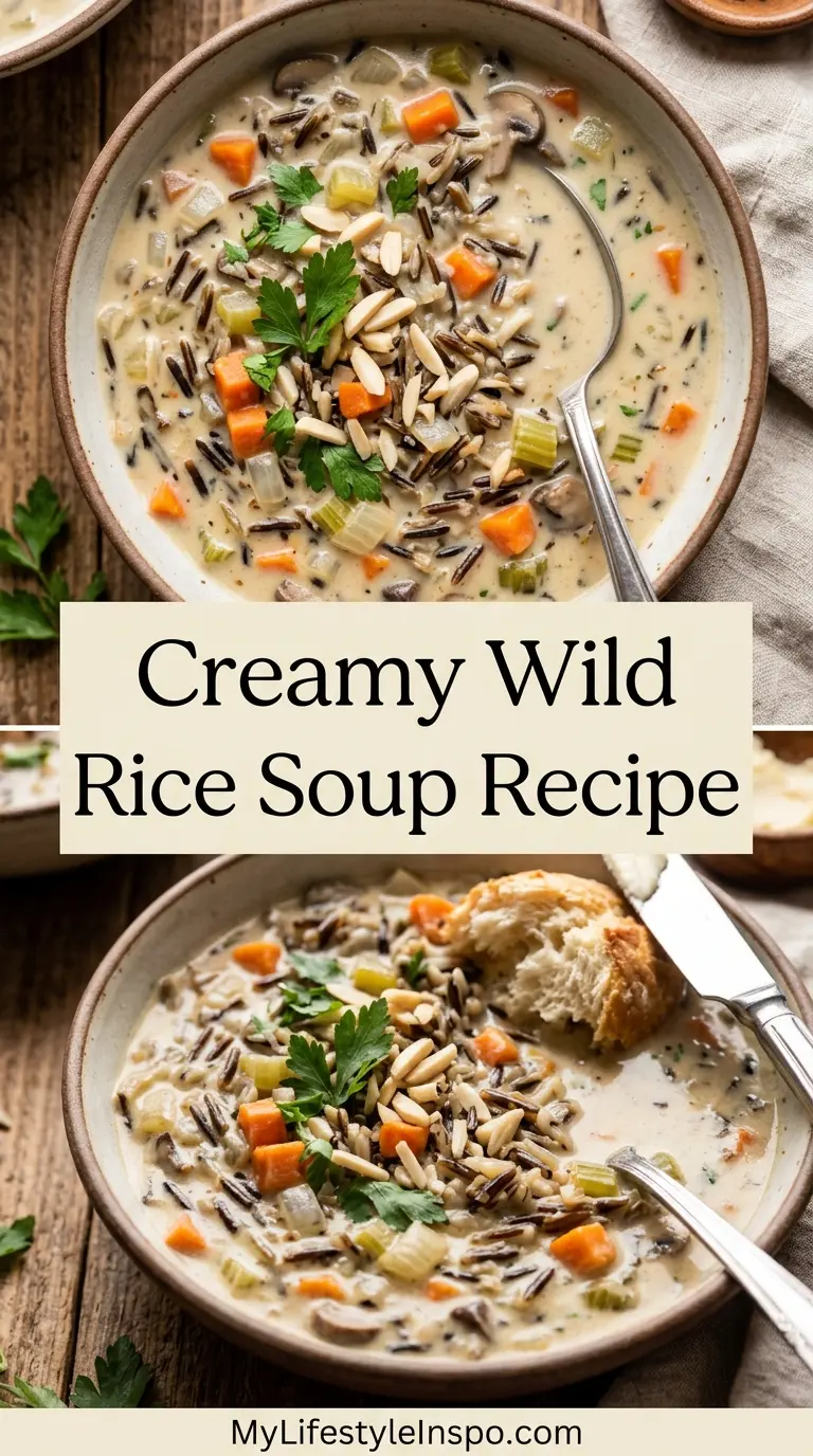 Creamy Wild Rice Soup Recipe