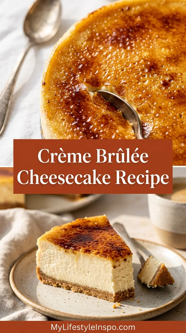 Creme Brulee Cheesecake Recipe
