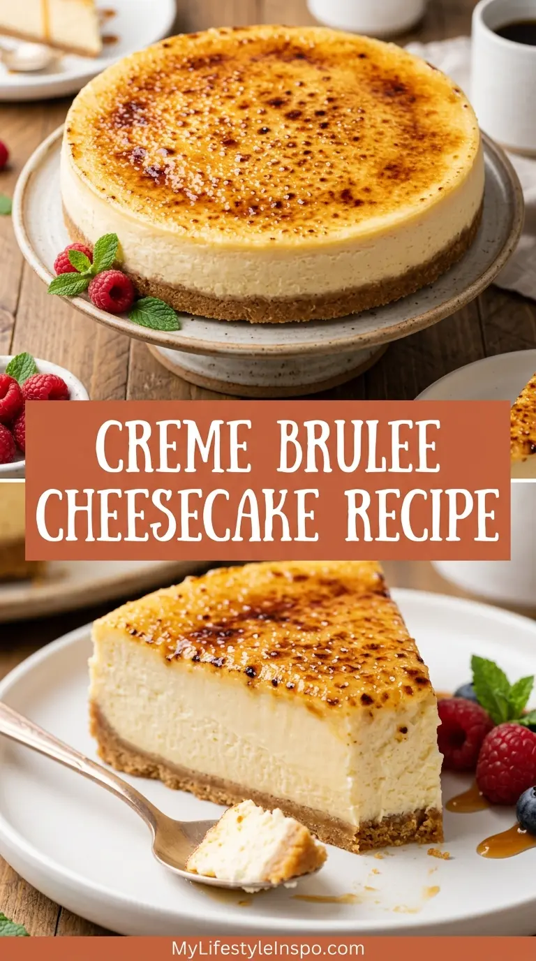 Creme Brulee Cheesecake Recipe