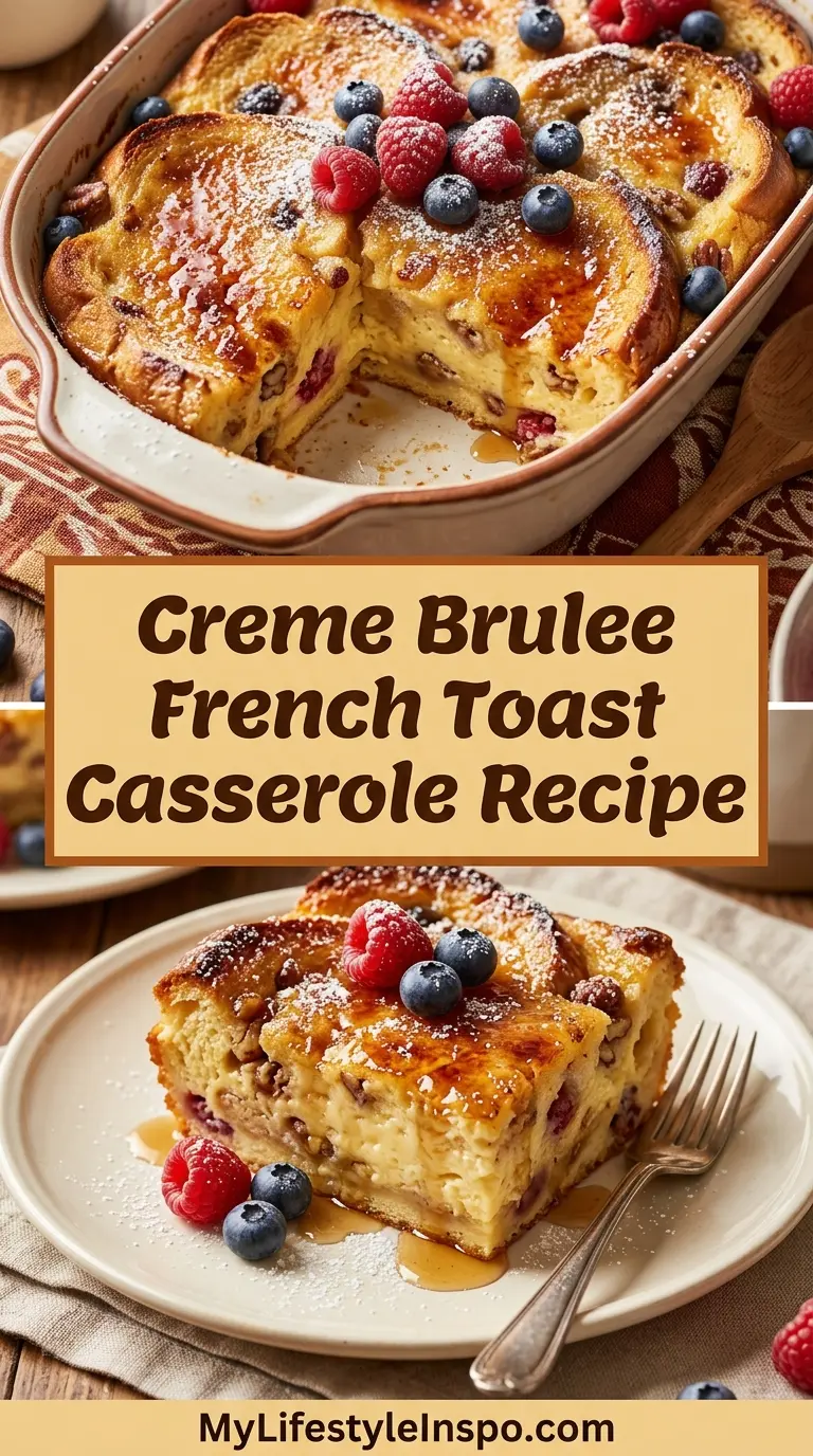 Creme Brulee French Toast Casserole Recipe