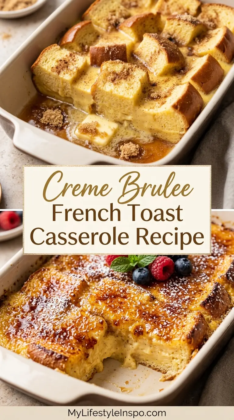 Creme Brulee French Toast Casserole Recipe