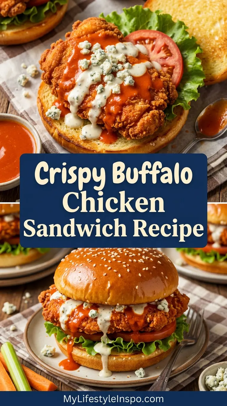 Crispy Buffalo Chicken Sandwich Recipe