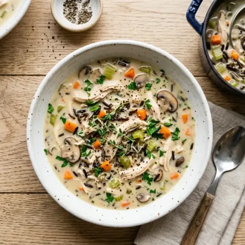 Crockpot Chicken Wild Rice Soup Recipe