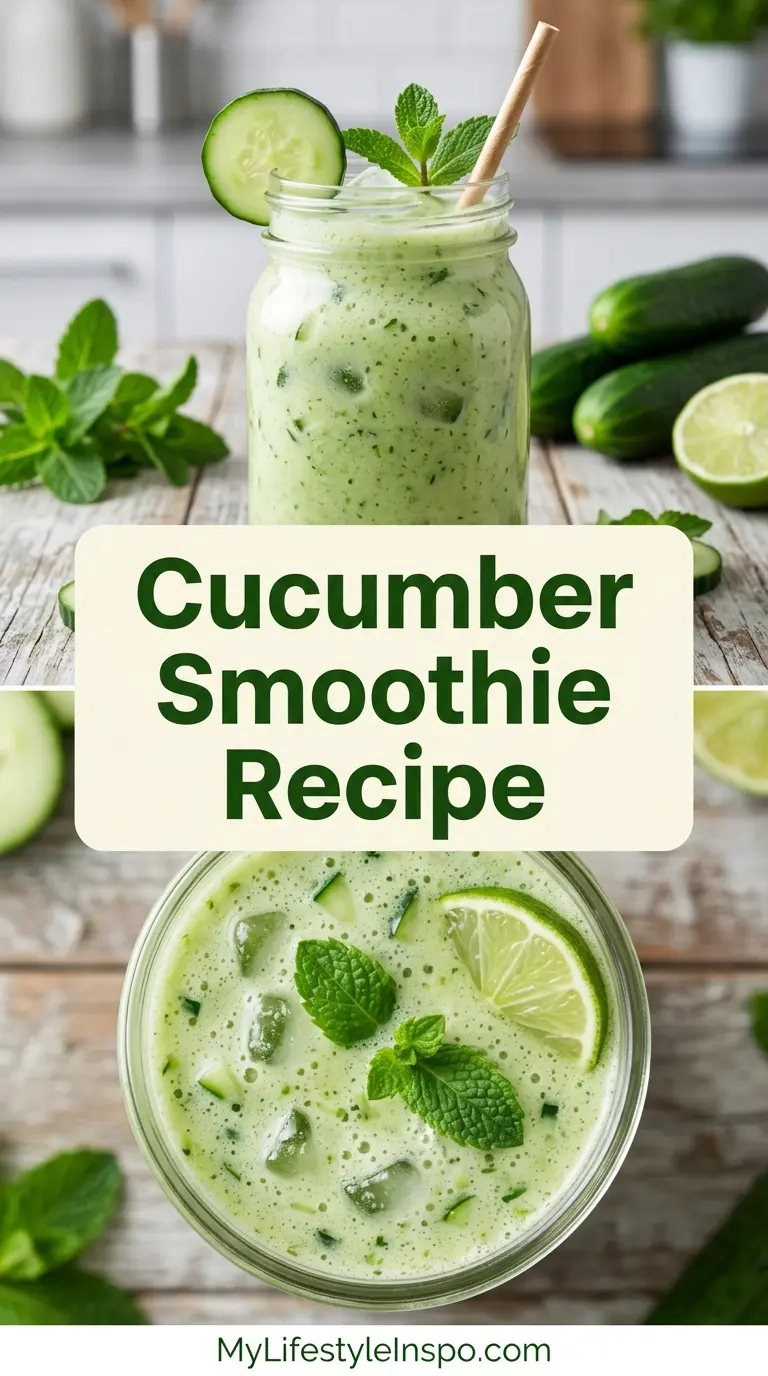 Cucumber Smoothie Recipe
