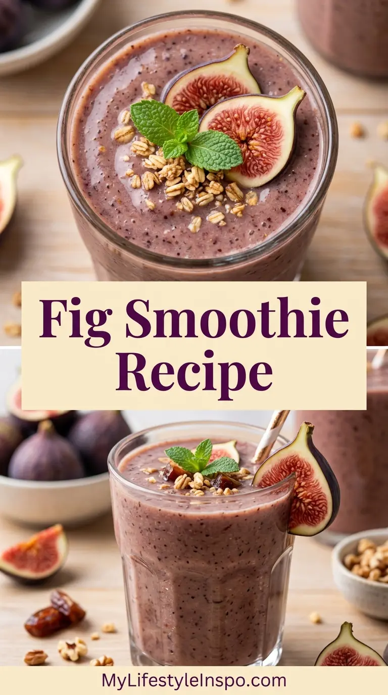 Fig Smoothie Recipe