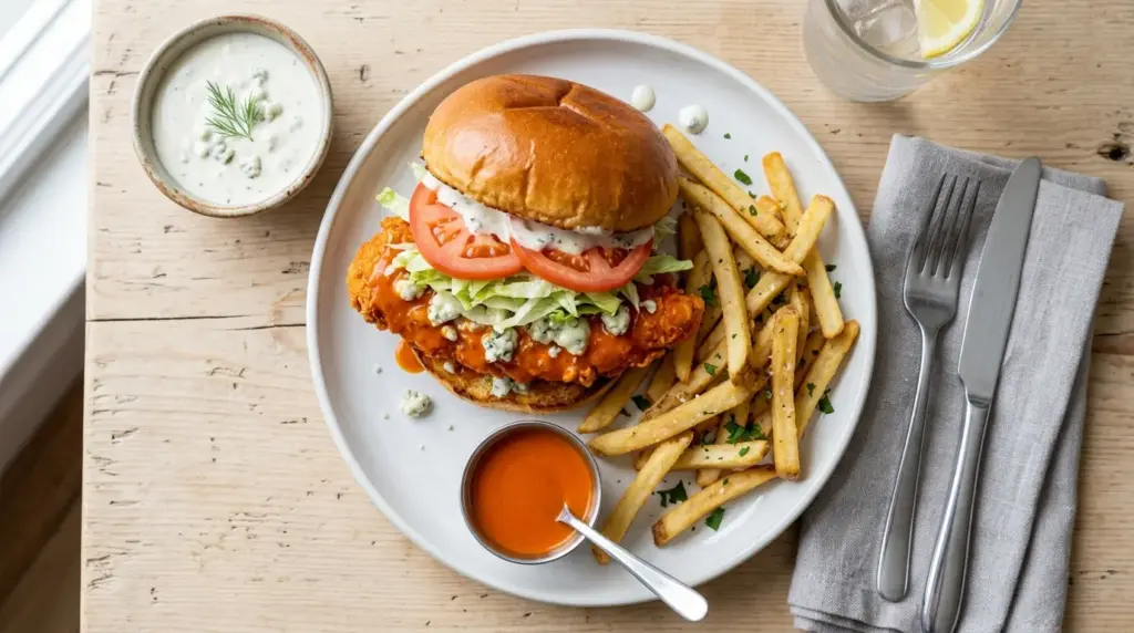 Fried Buffalo Chicken Sandwich Recipe