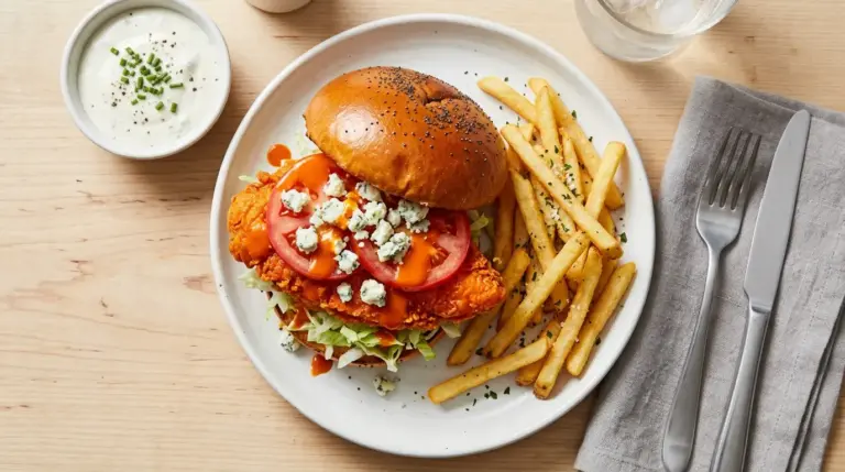 Fried Buffalo Chicken Sandwich Recipe