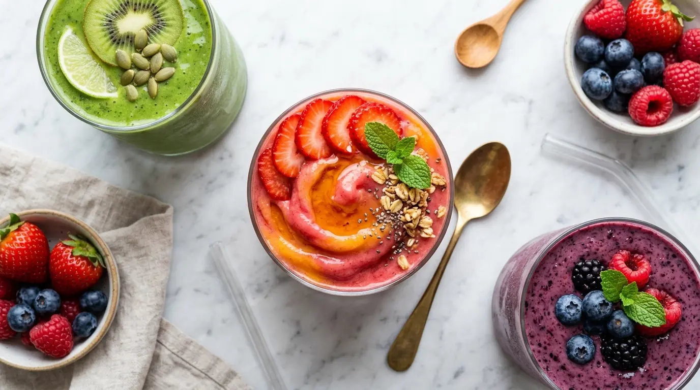 Frozen Fruit Smoothie Recipe