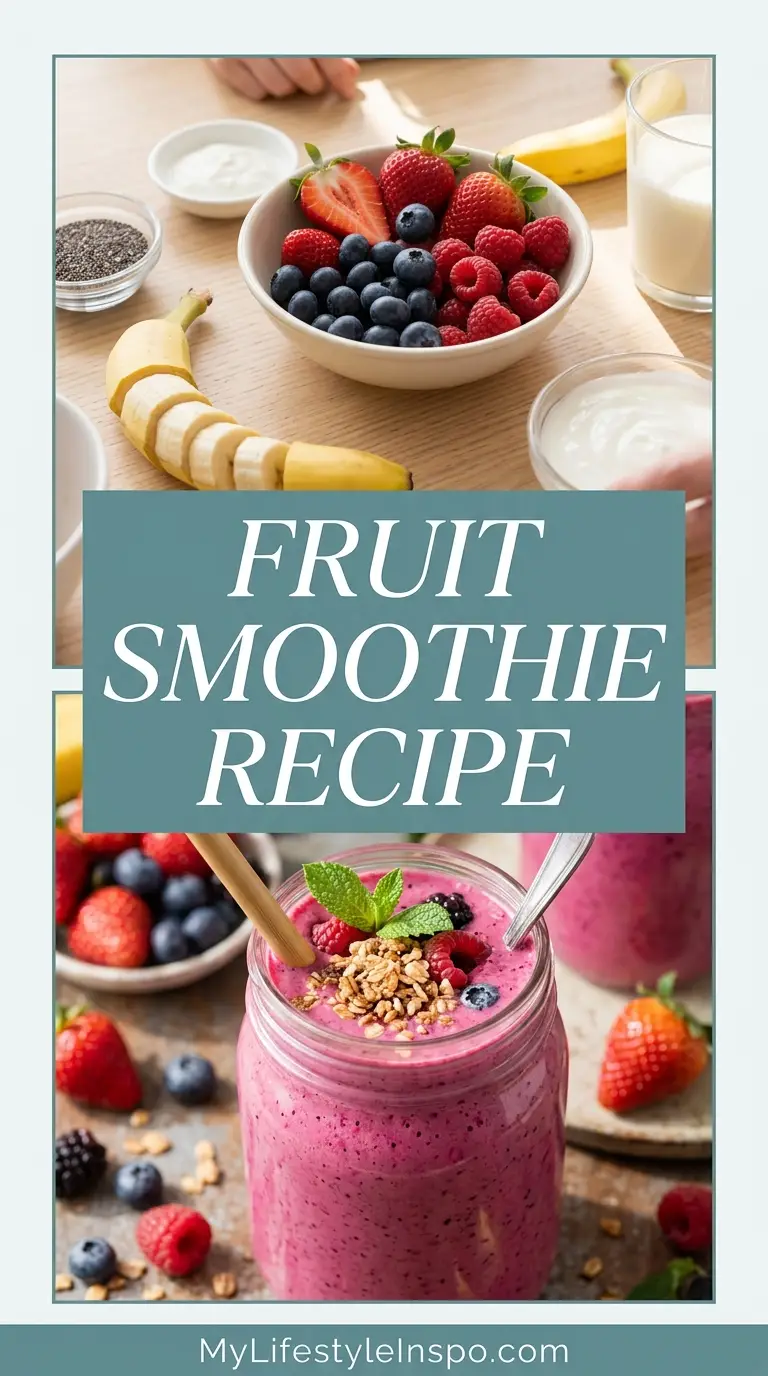 Fruit Smoothie Recipe