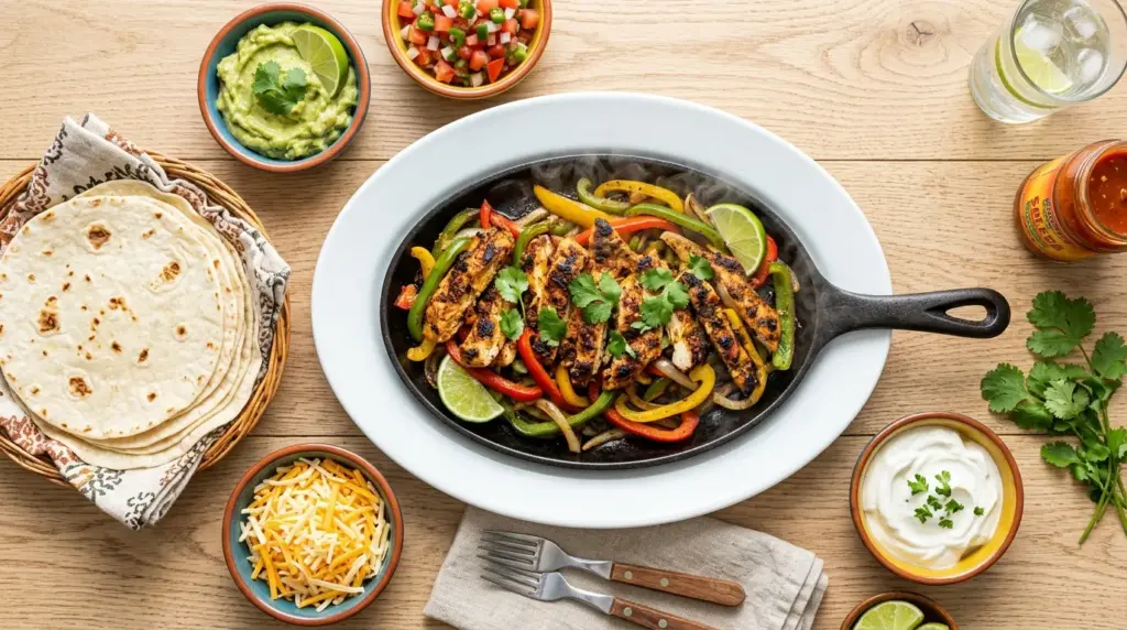 Garlic Lime Chicken Fajitas Recipe