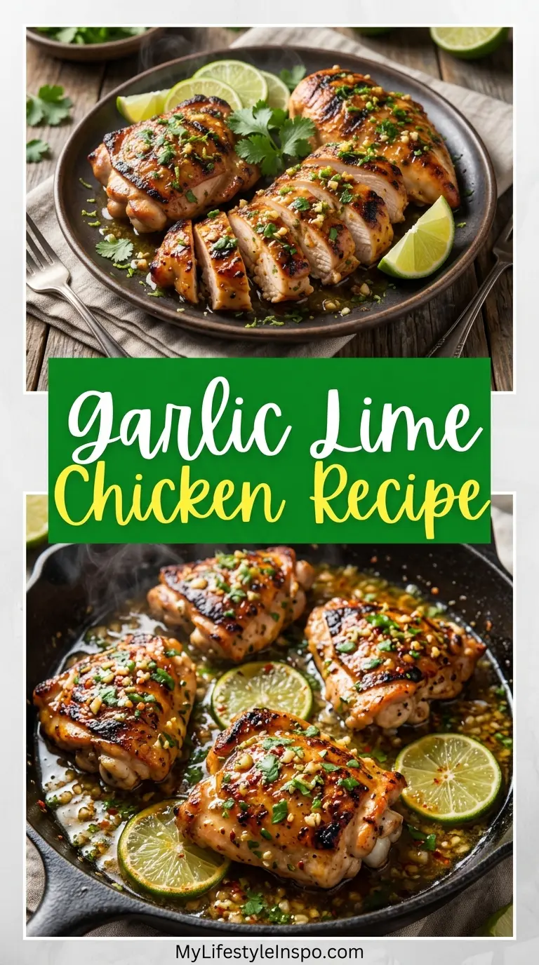 Garlic Lime Chicken Recipe