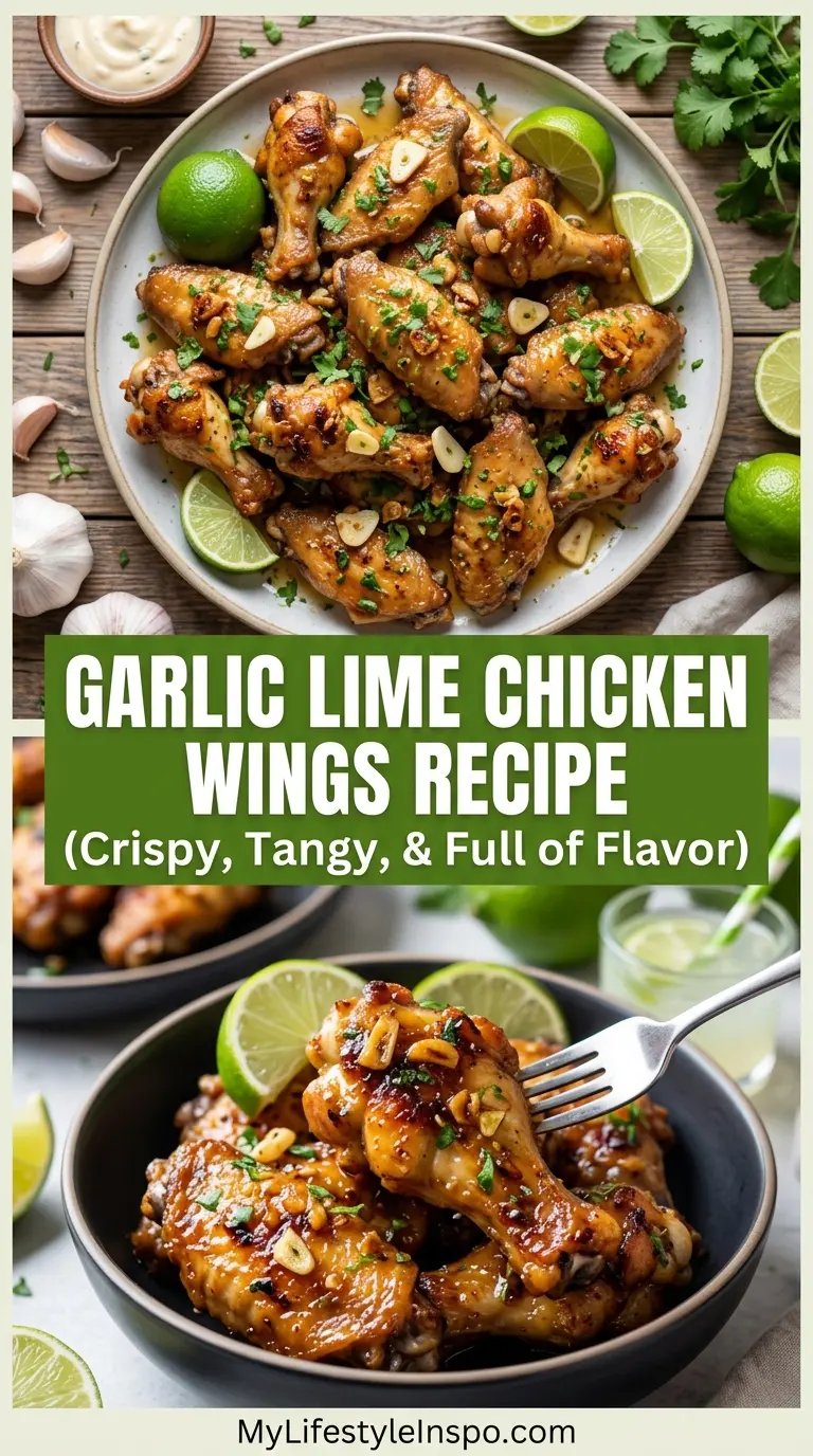 Garlic Lime Chicken Wings Recipe
