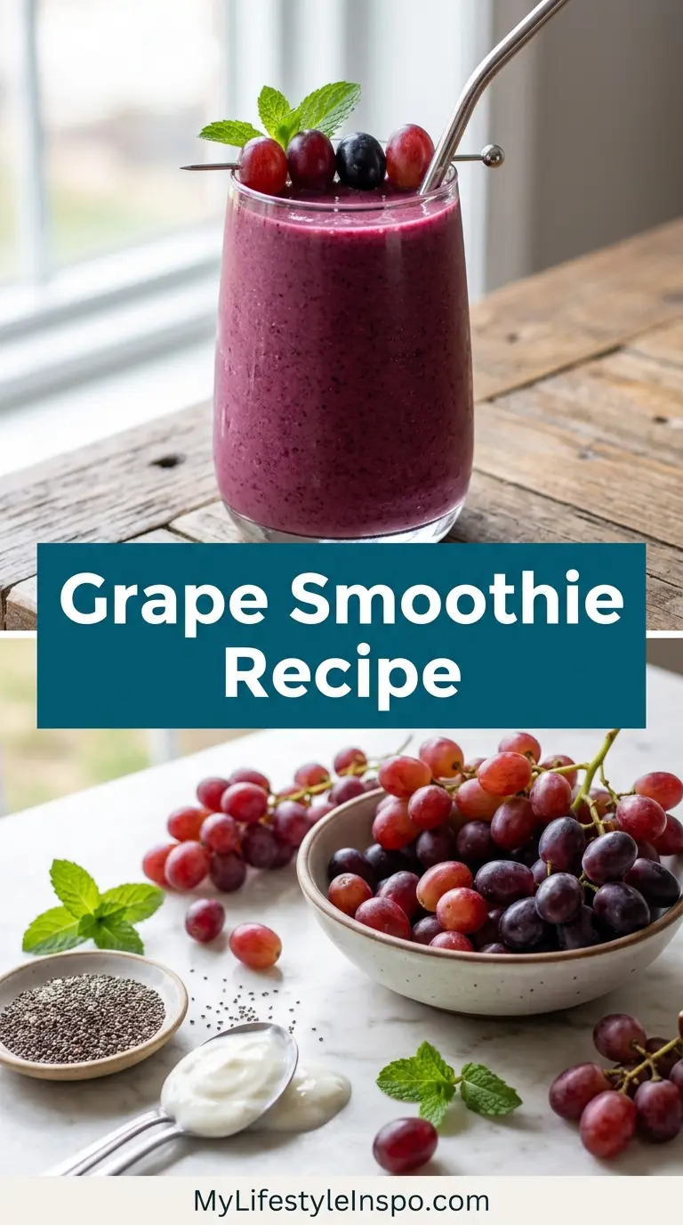 Grape Smoothie Recipe