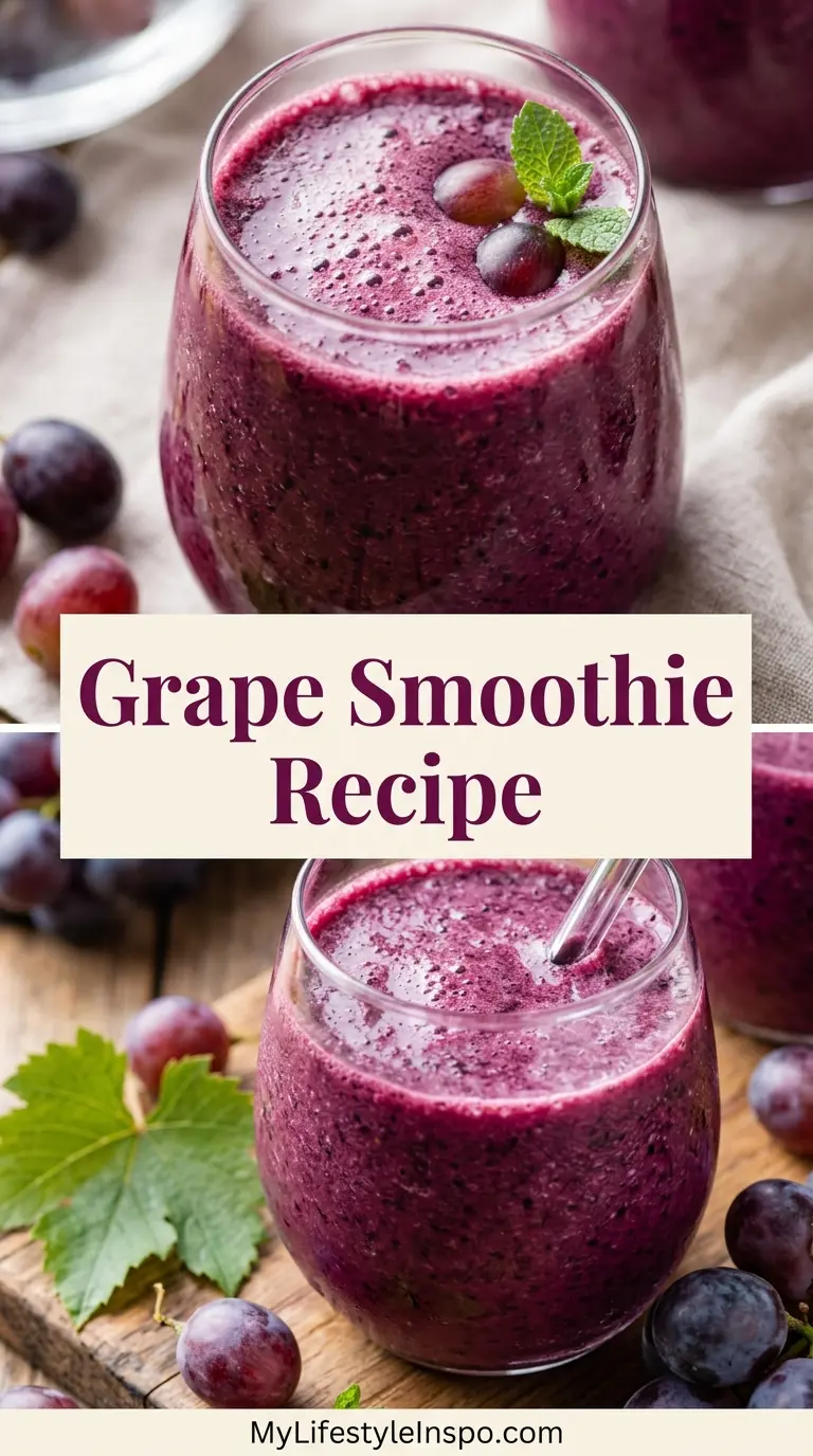 Grape Smoothie Recipe