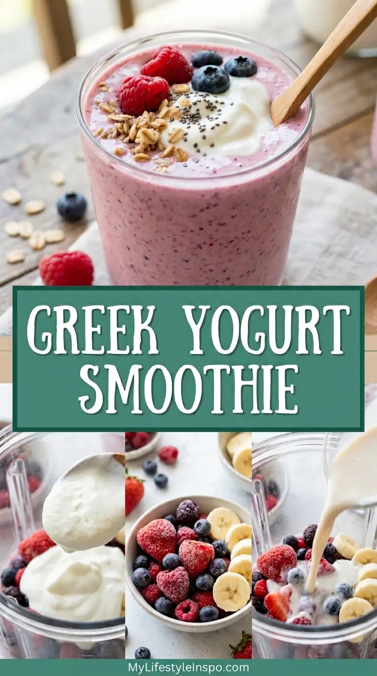 Greek Yogurt Smoothie Recipe