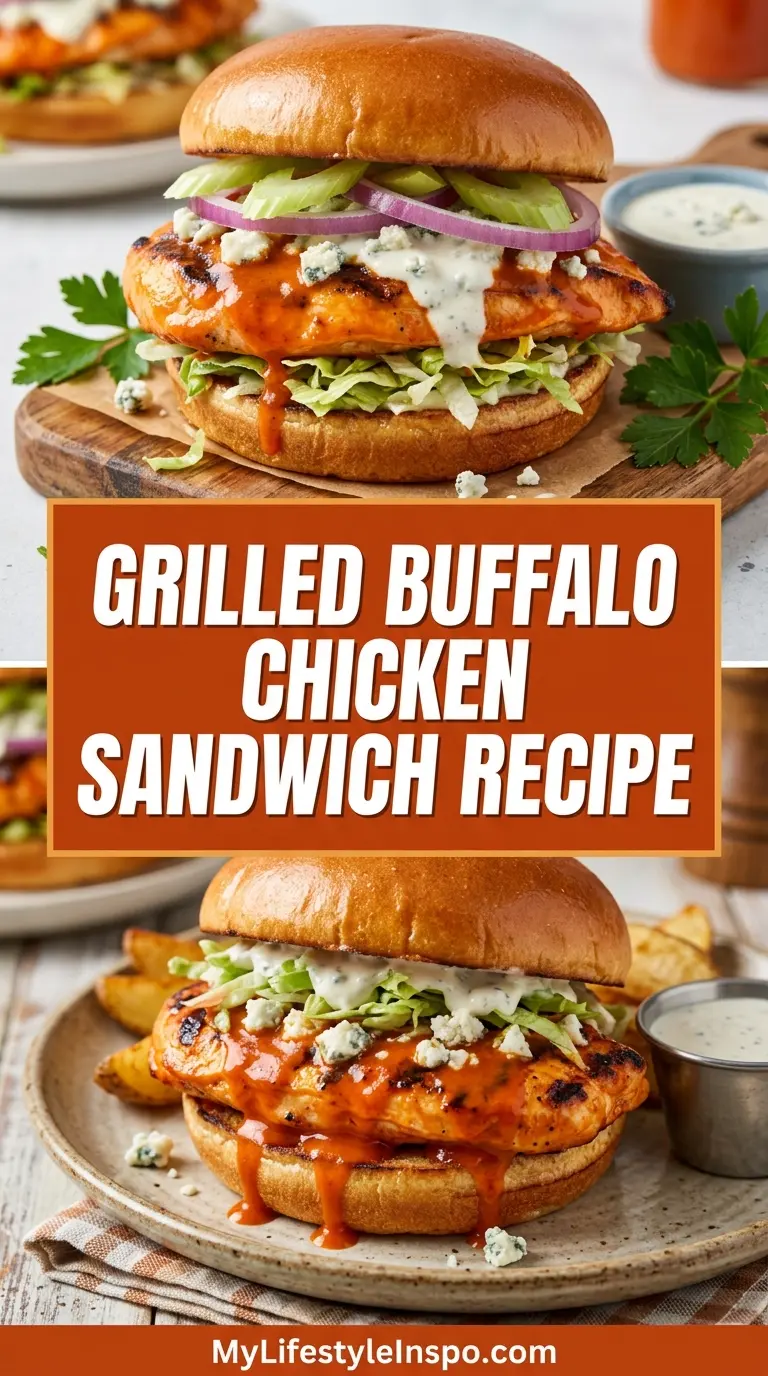 Grilled Buffalo Chicken Sandwich Recipe