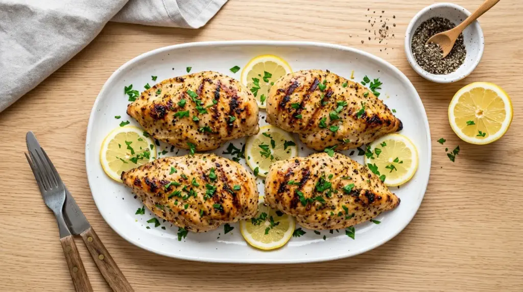 Grilled Lemon Pepper Chicken Recipe