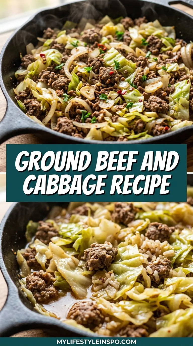 Ground Beef and Cabbage Recipe