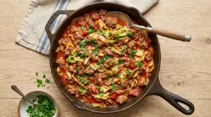 Ground Beef and Cabbage Recipe