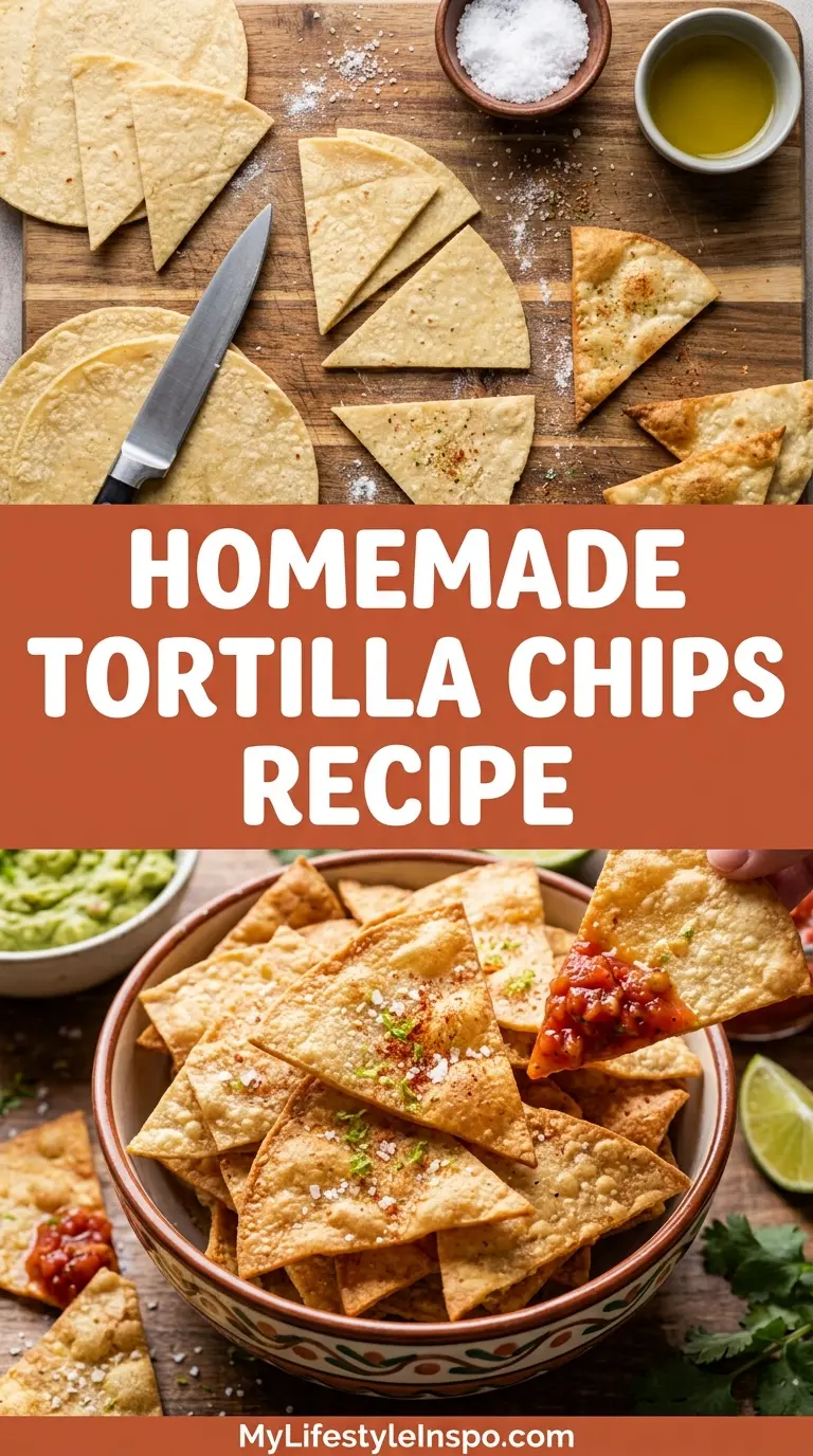 Homemade Tortilla Chips Recipe