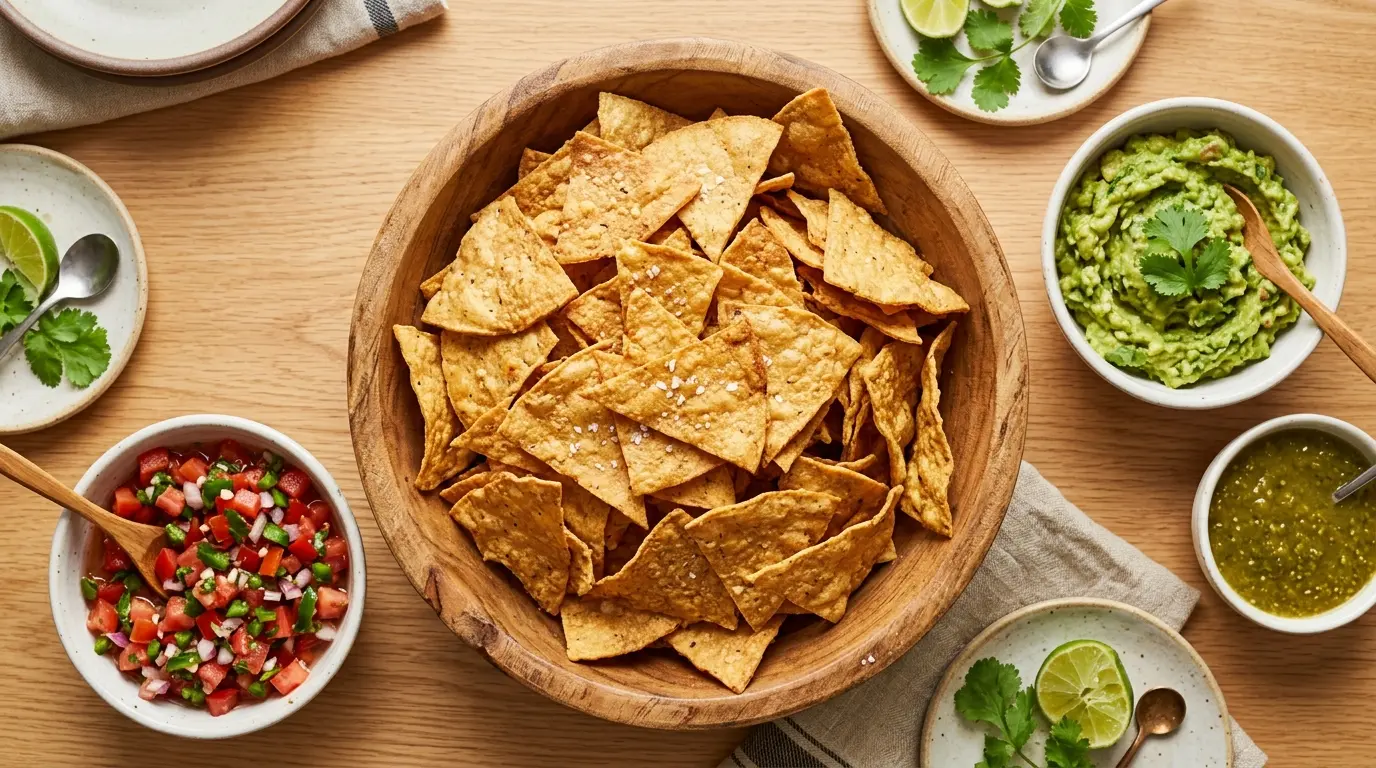 Homemade Tortilla Chips Recipe