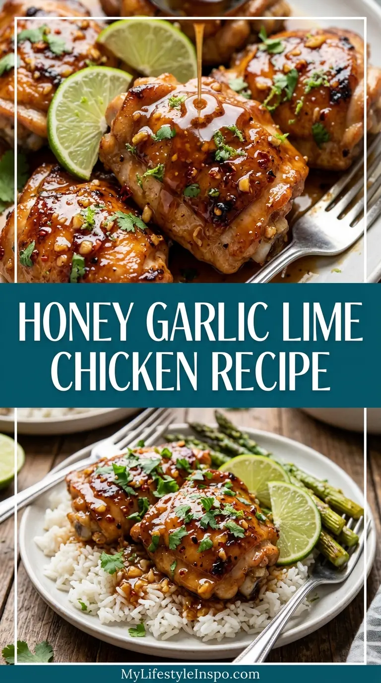 Honey Garlic Lime Chicken Recipe