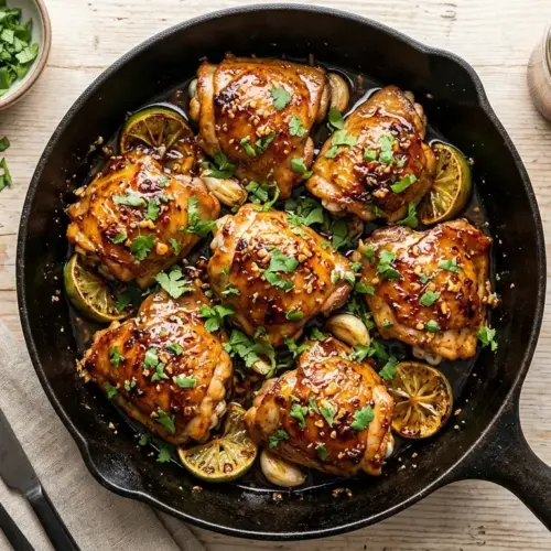 Honey Garlic Lime Chicken Recipe