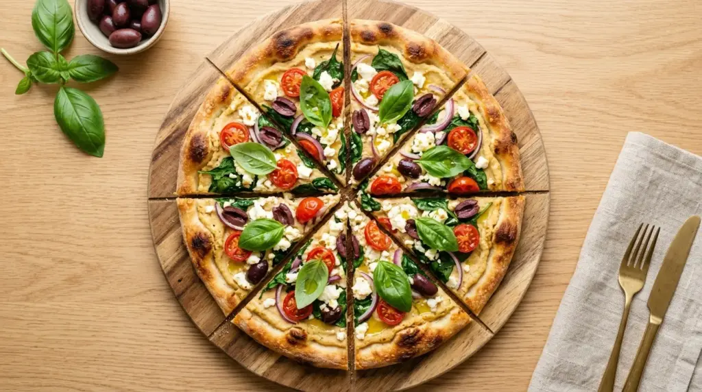 Hummus Pizza Recipe
