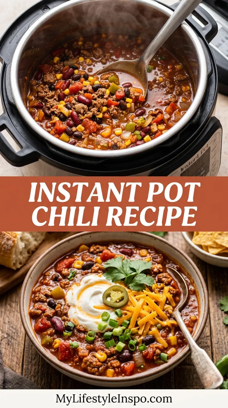 Instant Pot Chili Recipe