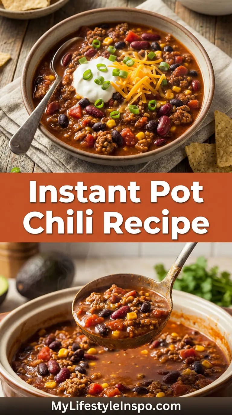 Instant Pot Chili Recipe