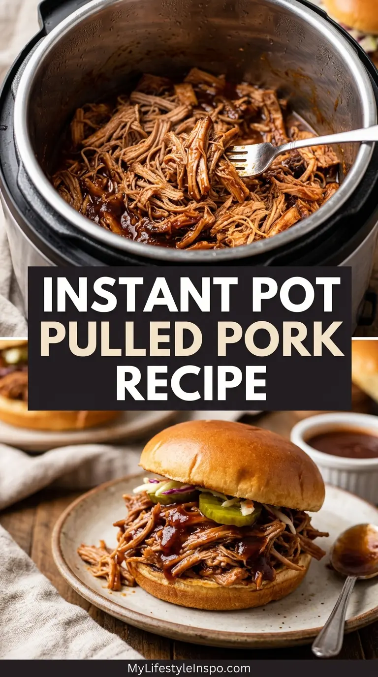 Instant Pot Pulled Pork Recipe