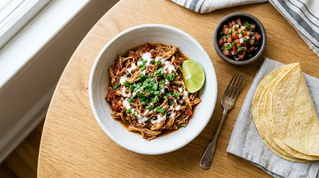 Instant Pot Salsa Chicken Recipe