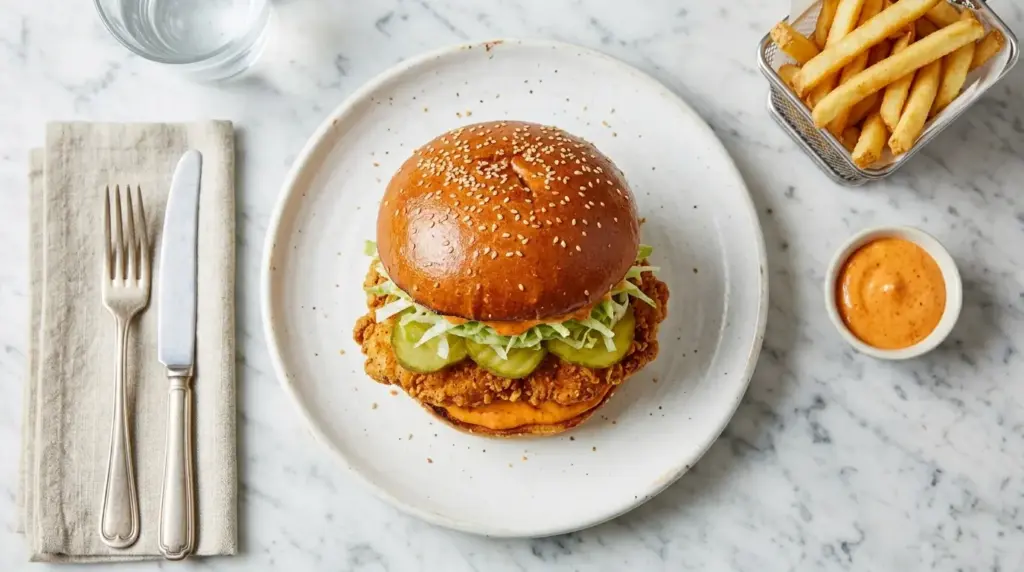 KFC Spicy Chicken Sandwich Recipe
