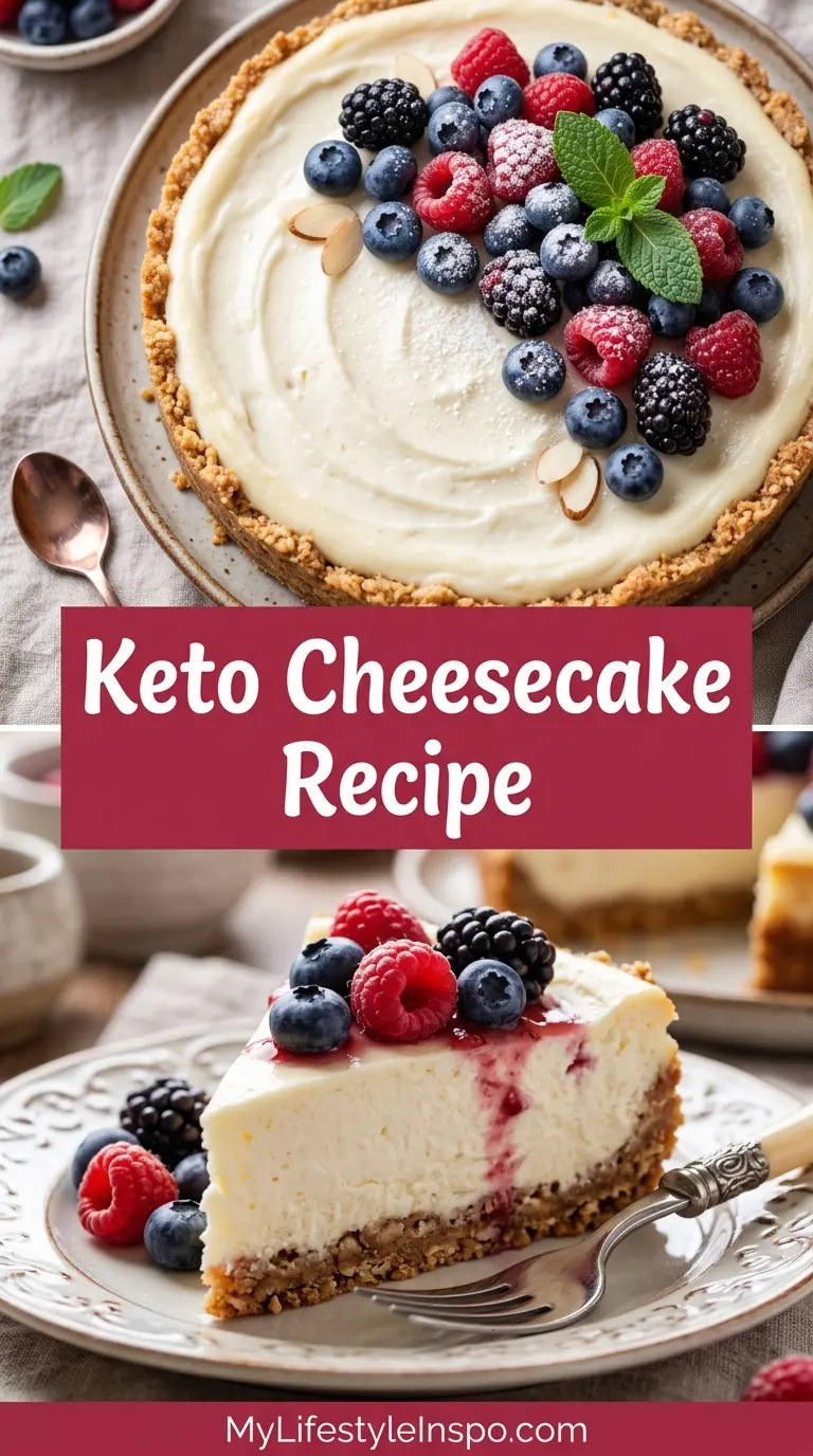 Keto Cheesecake Recipe