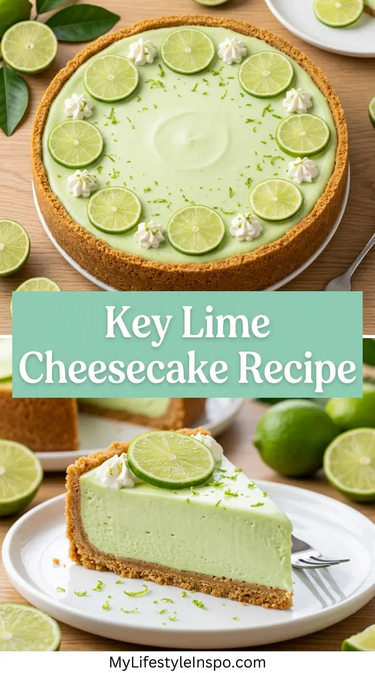 Key Lime Cheesecake Recipe
