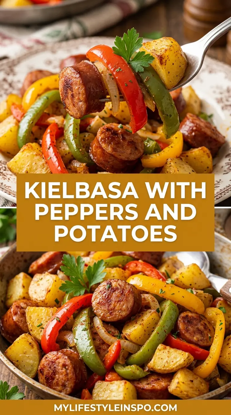 Kielbasa with Peppers and Potatoes