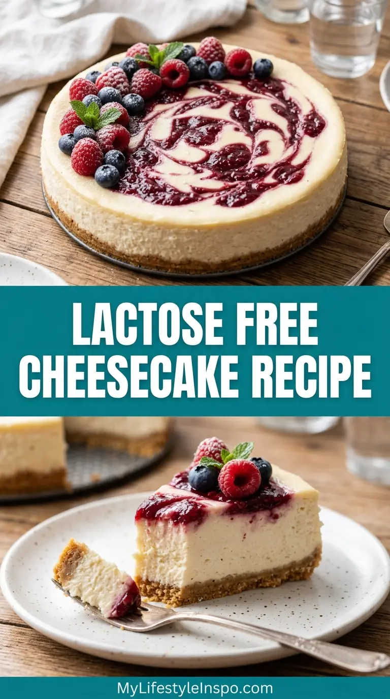 Lactose Free Cheesecake Recipe