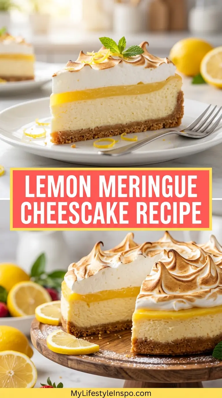 Lemon Meringue Cheesecake Recipe