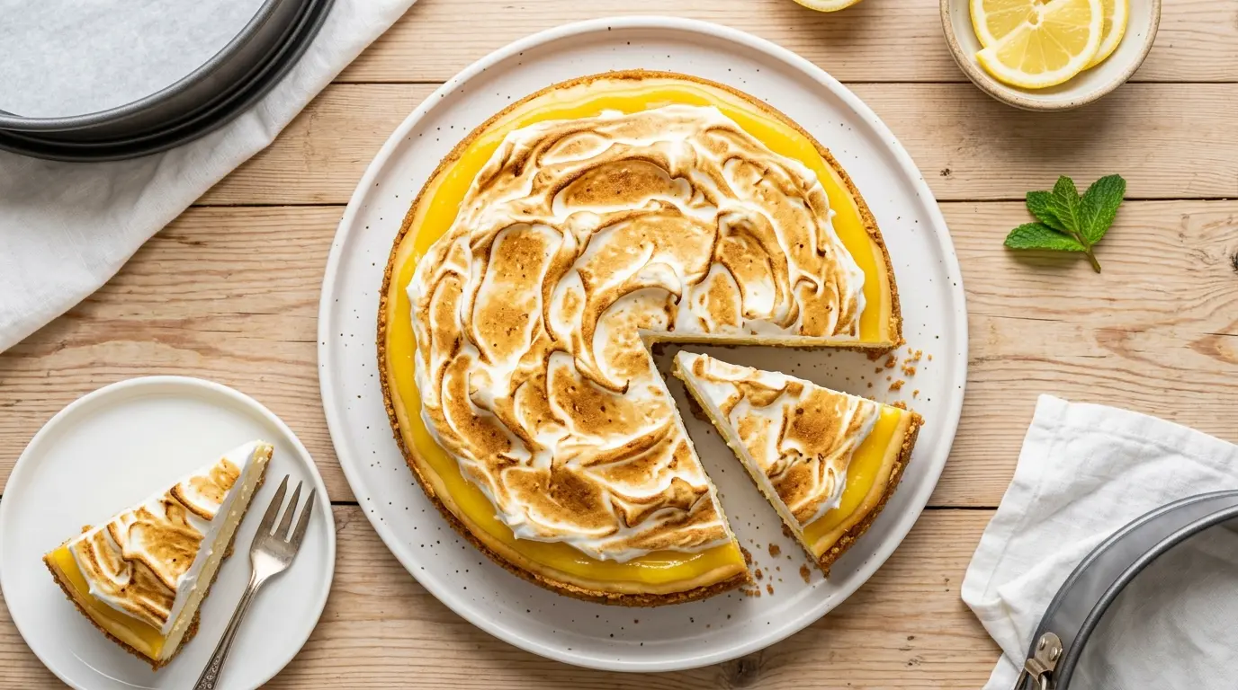 Lemon Meringue Cheesecake Recipe