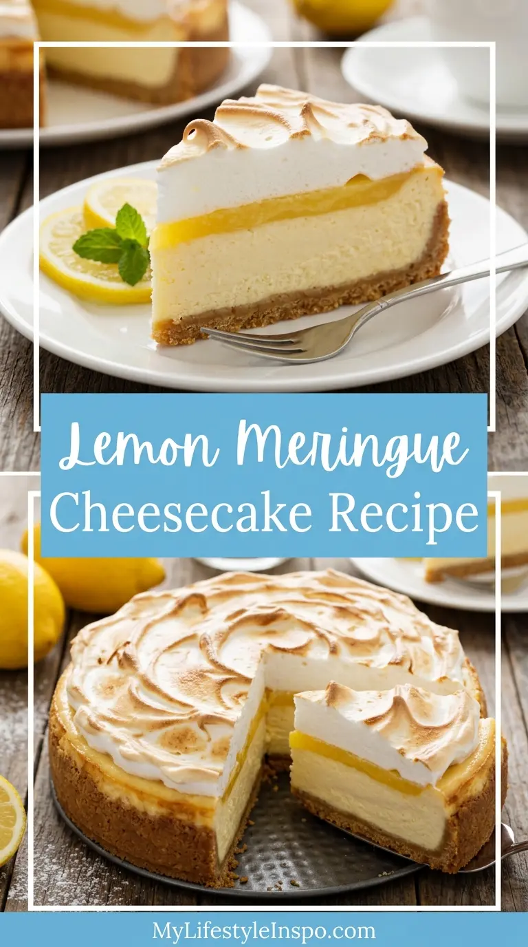 Lemon Meringue Cheesecake Recipe