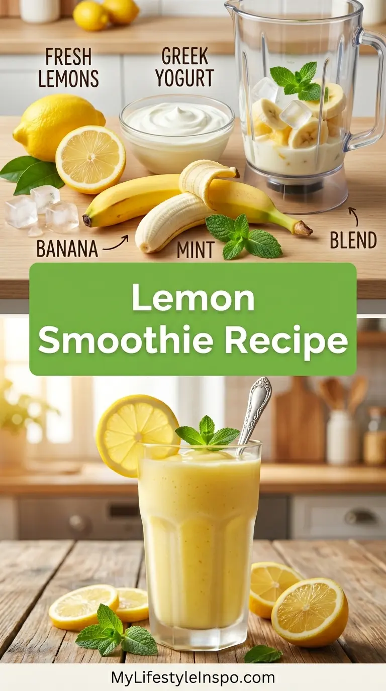 Lemon Smoothie Recipe