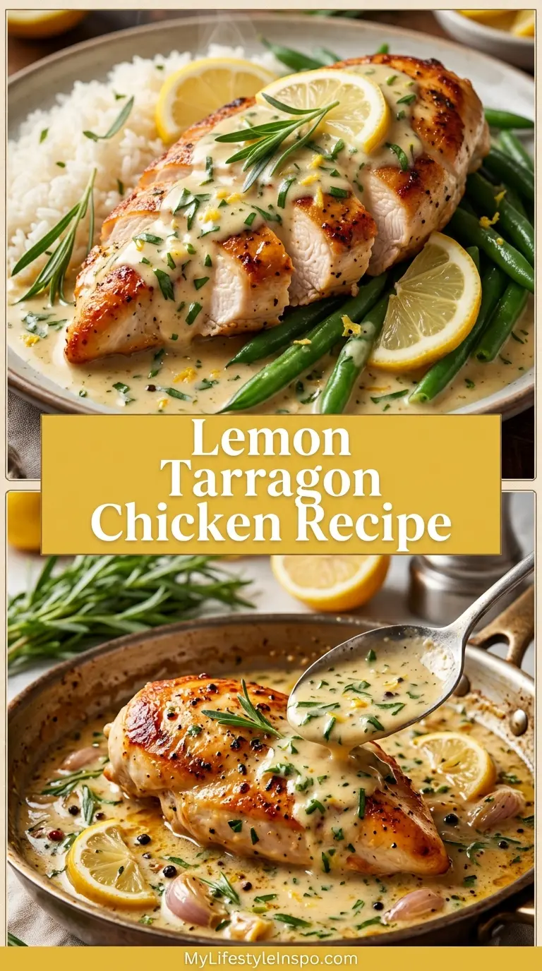 Lemon Tarragon Chicken Recipe
