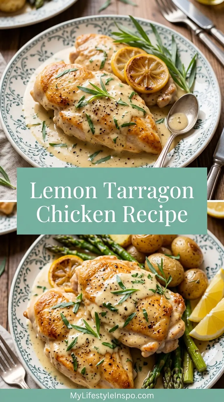 Lemon Tarragon Chicken Recipe