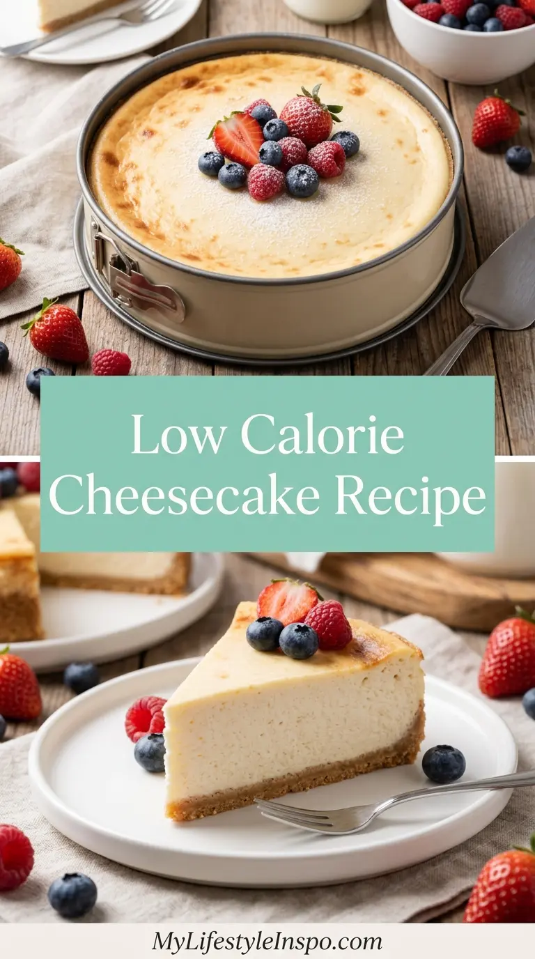 Low Calorie Cheesecake Recipe