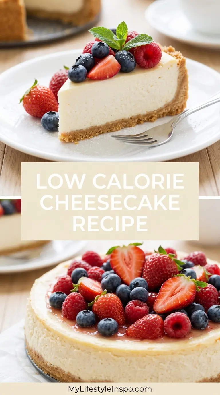 Low Calorie Cheesecake Recipe