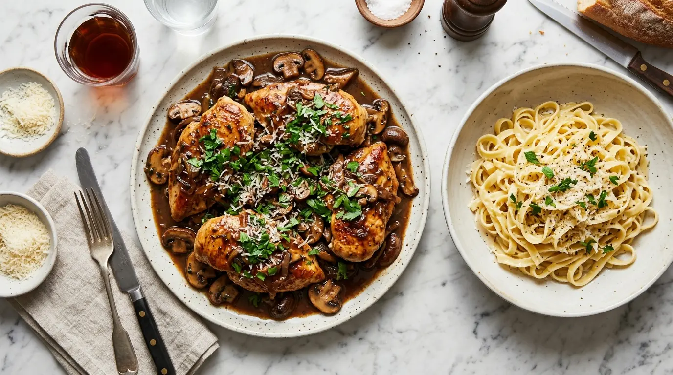 Olive Garden Chicken Marsala Recipe