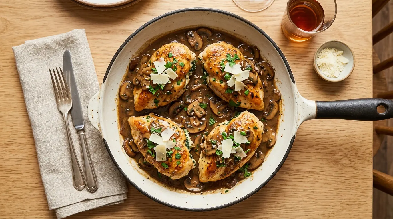 Olive Garden Stuffed Chicken Marsala Recipe