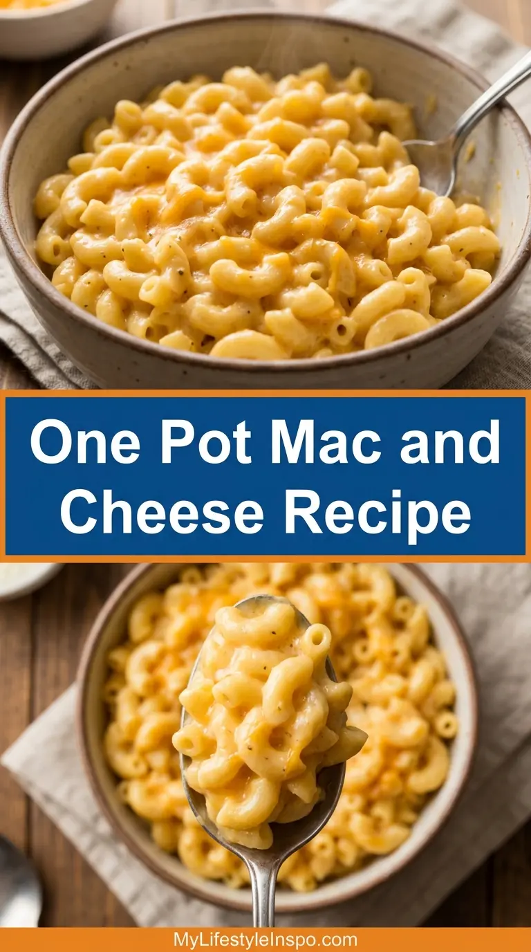 One Pot Mac and Cheese Recipe