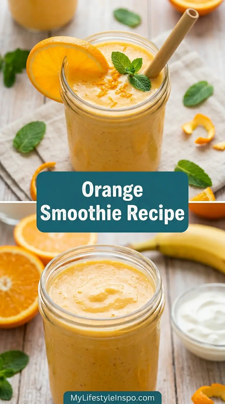 Orange Smoothie Recipe
