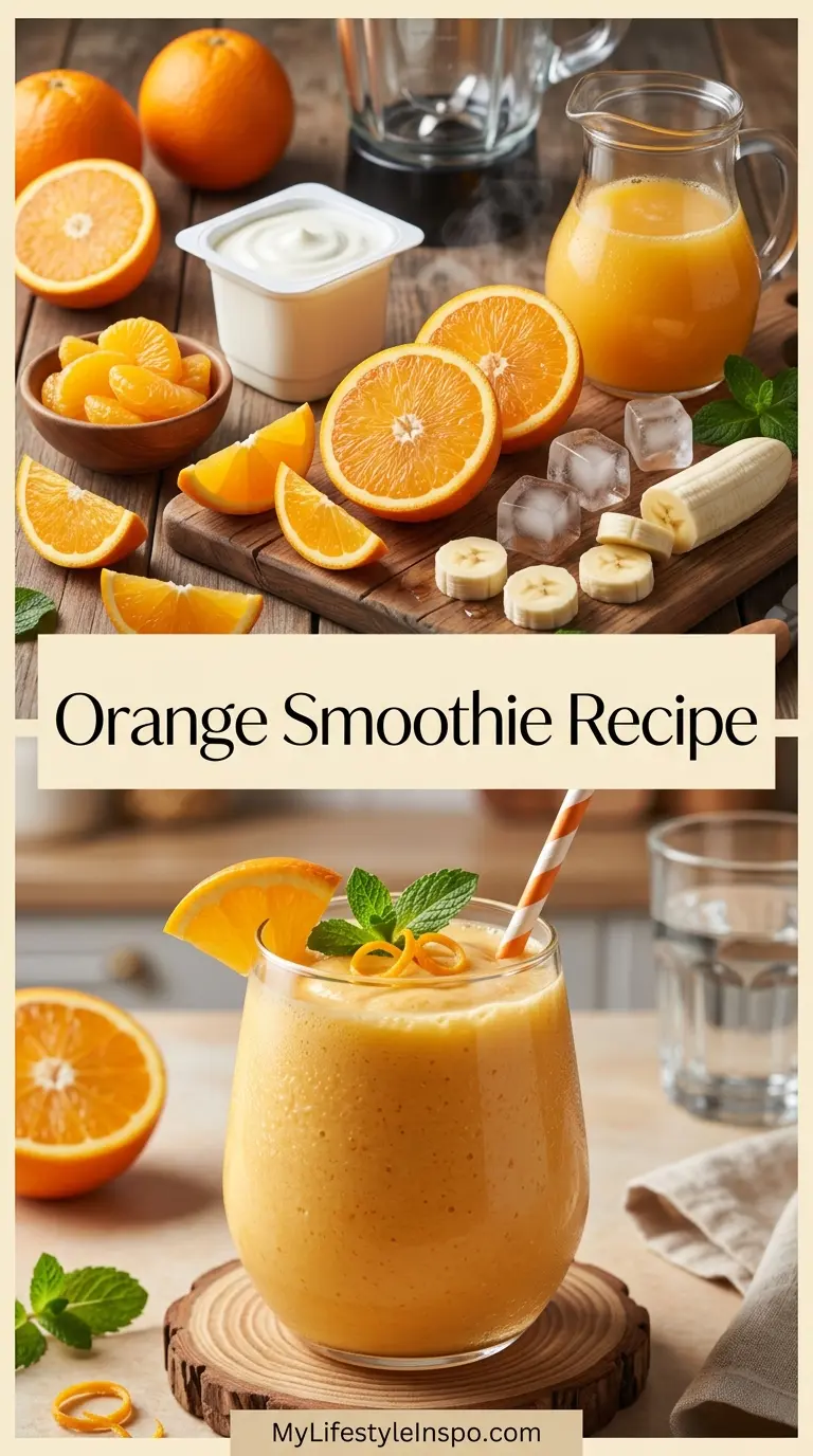 Orange Smoothie Recipe